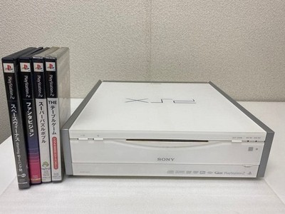 Sony PSX DESR7000 Console PlayStationX With 4 Games Junk Untested