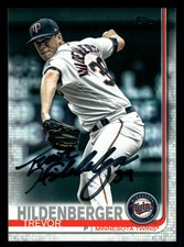 Trevor Hildenberger Minnesota Twins IP Signed Autographed 2019 Topps #459