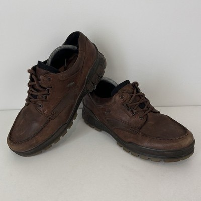 Ecco Track 25 Gore-Tex Schuhe braun Leder wasserdicht Gr. 11 Herren Outdoor s