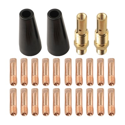 Flussmittel Kern Schweißgerät Düsenspitze Kit 24 Stück für MB 14AK und komp