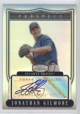 2007 Bowman Sterling Prospects Refractor /199 Jonathan Gilmore #BSP-JG Auto 0c2