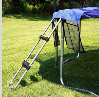 Skywalker Trampolines Wide-Step Ladder Accessory Kit, Blue Get Your Self A Step