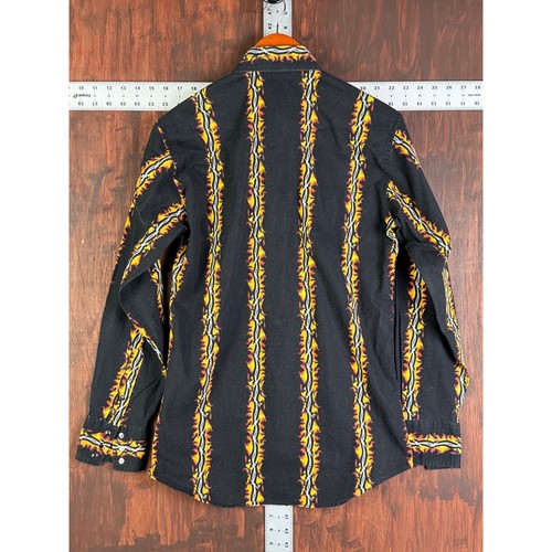 Camicia Panhandle Slim Filo Spinato Fiamma Fuoco Perla Snap Manica Lunga Uomo Medium - Foto 13 di 13