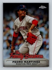 2019 Topps Chrome Update #FBC-22 Pedro Martinez The Family Business Red Sox