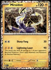miraidon pokemon mcdonalds card Miraidon #3 Prices | Pokemon McDonalds 2024