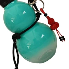 New Gourd Style Water Bottle PC 800ml Insulated Chinese Retro Portable Sports