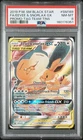 Eevee & Snorlax GX SM169 Sm Holo PSA 8