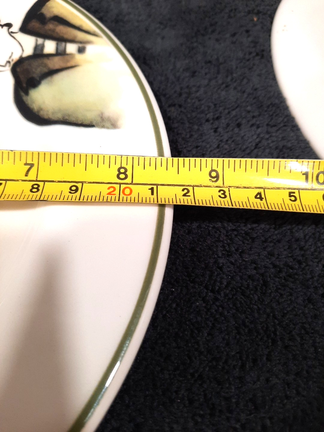 Italian China Rosanna Paris Cafe Salad Bread Dessert or Appetizer Plate 8.25"