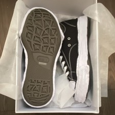 Maison Mihara Yasuhiro Black White Low Top Canvas Sneakers Lace Up Men's Casual 3