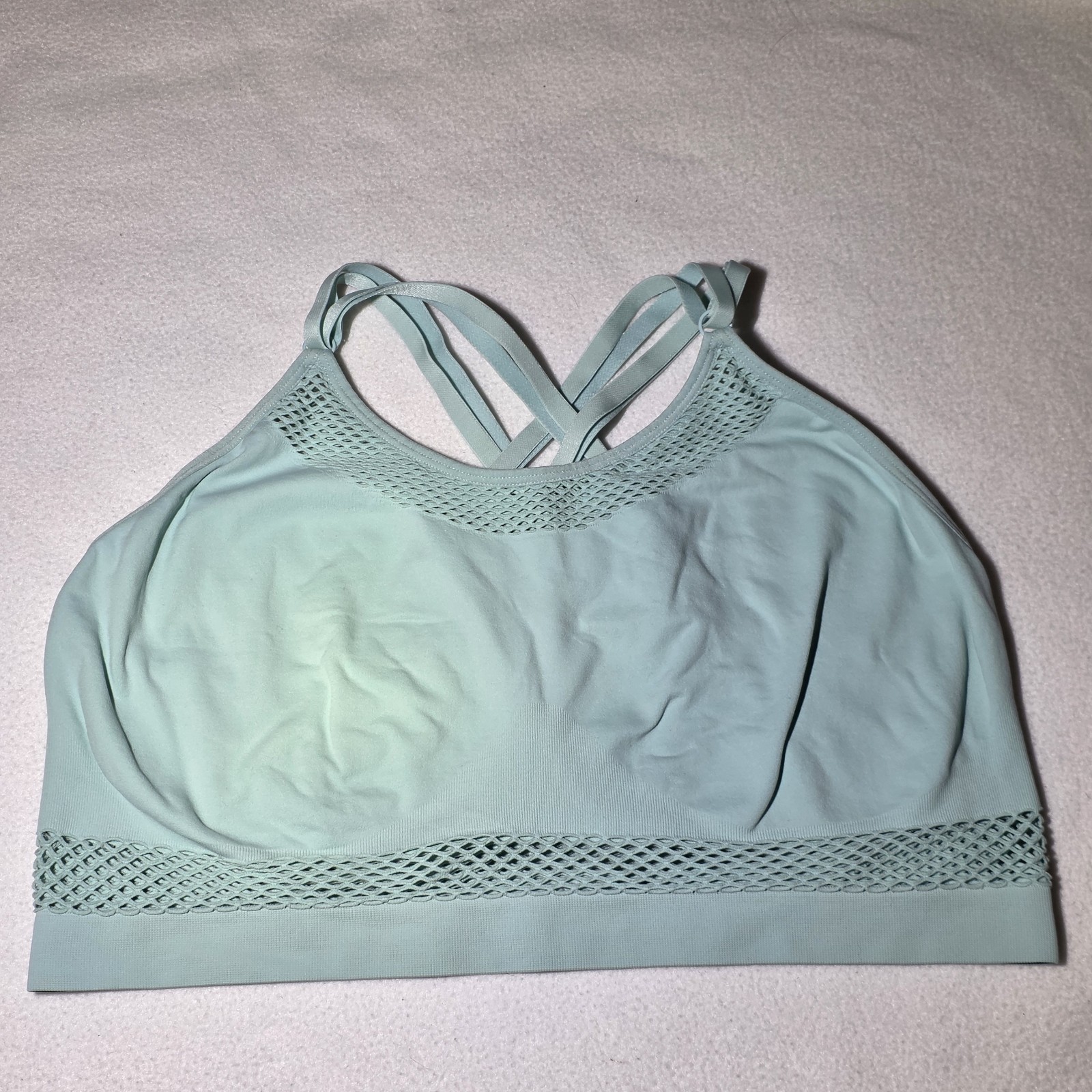 Cacique Bralette Aqua Women's Plus 22/24-image