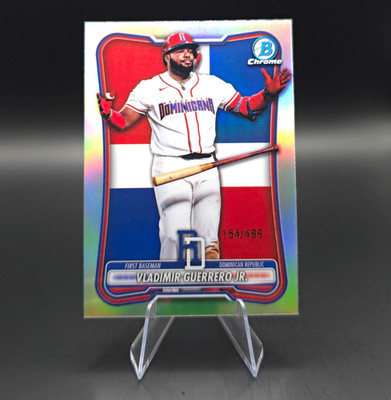 2026 Bowman Chrome WBC Vladimir Guerrero Jr. /499 WBC-2 Dominican 