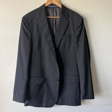 POLO RALPH LAUREN Mens 42L CLASSIC Sport Coat BLAZER Gray Wool Old money Italy
