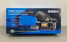 Uniden PRO505XL Professional 40 Channel CB Radio W/ Microphone - 4 Watts  New 