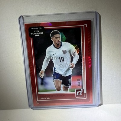 Panini 2025-26 Donruss Road to FIFA World Cup Jude Bellingham #63 Red /50