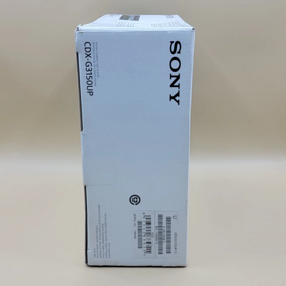 Sony FM/AM Compact Disc Player Car Radio Mega Bass Ipod USB AUX CDX G3150UP New - Image 3 of 4