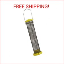 Woodlink NAWLNT Audubon Die Cast Aluminum Finch Screen Tube Wild Bird Feeder, 13