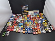 100 NASCAR Diecast Car Lot 1:64 Racing Champions Hot Wheels Rubber Tires