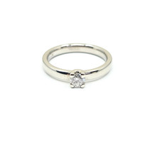 Palladium 950 Solitäring Verlobungsring Brillant 0,2ct SI/TW Made in Germany