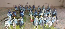 28MM WARGAMING ACW CAVALRY UNION AND CONFEDRATE