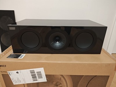 3 Wege Center Laufsprecher Kef R2 R2C Meta, Schwarz, OVP NP 1500 , Garantie