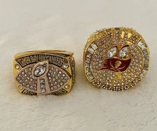 Tampa Bay Buccaneers Super Bowl Ring Set, US Ship 2002/2020