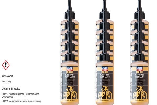 15X Liqui Moly Bike KettenöL Wet Lube Fahrrad E-Bike Pflege SchmieröL 100 Ml-image