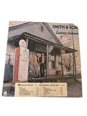 Smith & Son   Guitars Galore LP Record 1975 Monument Records Country 33 RPM
