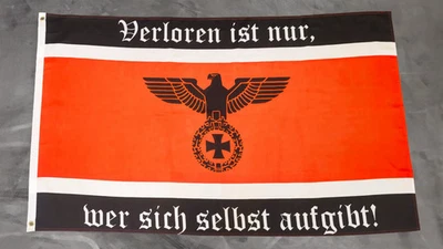 Fahne Flagge Deutsches Reich - Reichsadler - Verloren ist nur - 90 x 150 cm - Bild 1 von 3