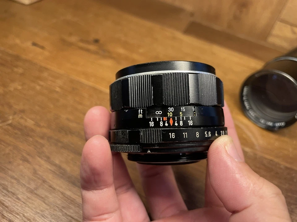 *2 Lens Set : Near Mint ++* Pentax Super Takumar 55mm F/1.8 & 200mm F/4 From JPN - Image 3 of 4