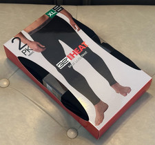 32 Degrees Heat Men's Base Layer Pant - 2 pack - Black - XL