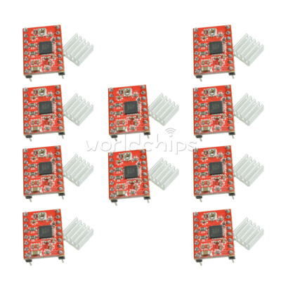 10PCS A4988 Stepper Motor Driver Module StepStick For Reprap 3D Printer New
