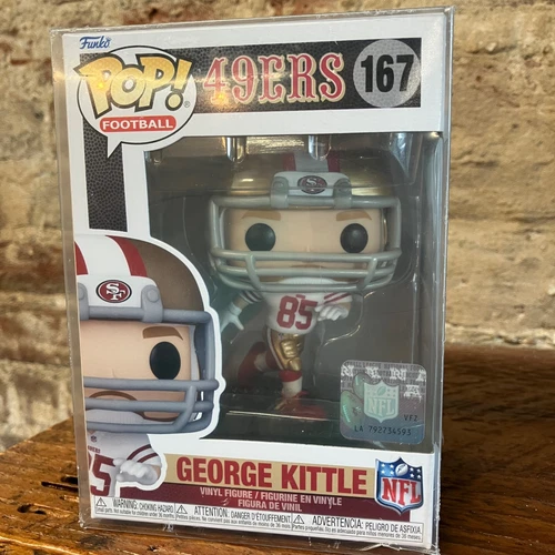 George Kittle (White Away Jersey) San Francisco 49ers NFL Funko Pop Football 167