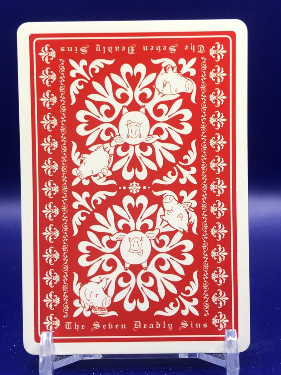【1BOX 120枚】ゲーム・オブ・スローンズ シーズン8 トレーディングカード Gilthunder Seven Deadly Sins x Shiseido Uno Playing Cards