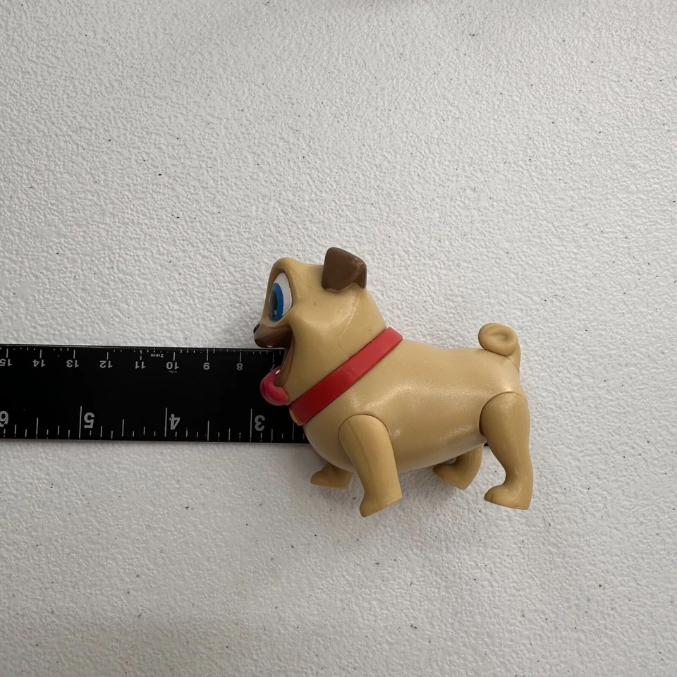 Bonecos de ação Disney Junior Puppy Dog Pals bingo e rolly brinquedos de plástico 4 polegadas b - Imagem 2 de 4