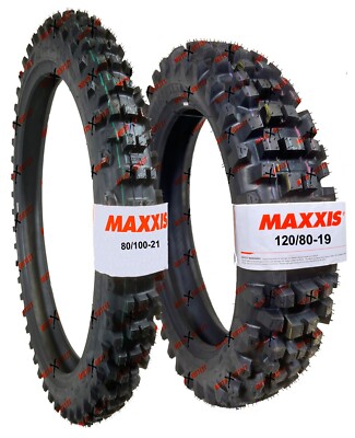 Maxxis Desert IT 80/100-21 120/80-19 Front Rear Tire Set Tires