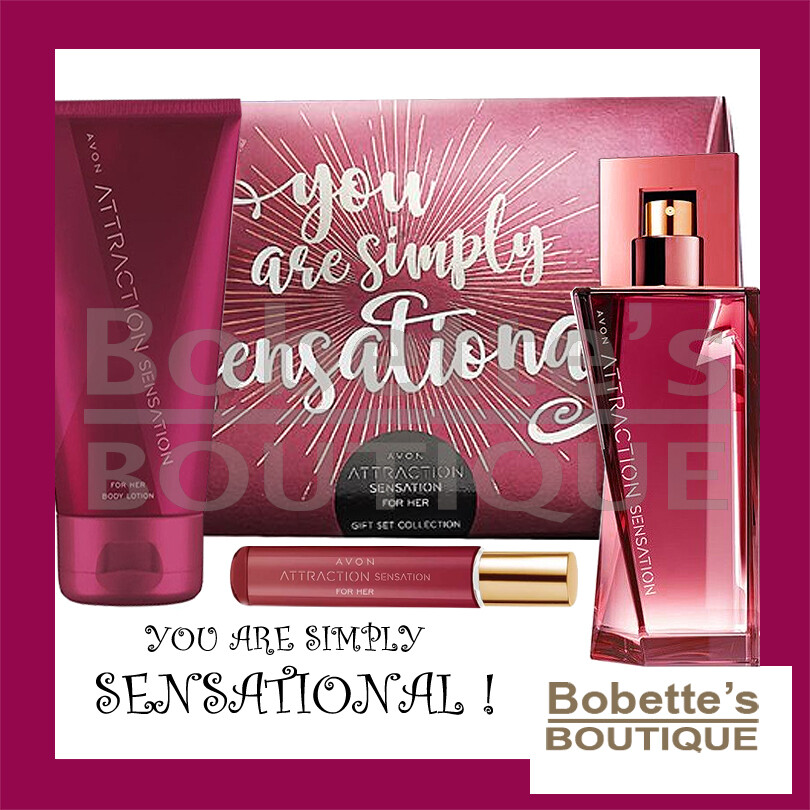 Attraction Sensation Avon rituel de parfum pour vos soirées romantiques