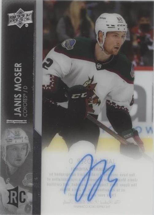 2021-22 Upper Deck Clear Cut - J.J. Moser #CC-JM for sale | eBay