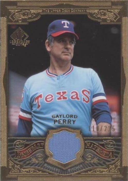 2006 SP Legendary Cuts - Gaylord Perry #LM-GP - 1 of 1