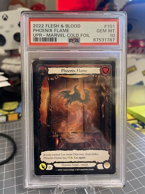 Phoenix Flame Marvel Cold Foil Uprising UPR Flesh and Blood