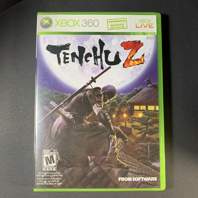 Tenchu Z Microsoft Xbox 360 CIB Complete w/ Manual 2007 FROM Software