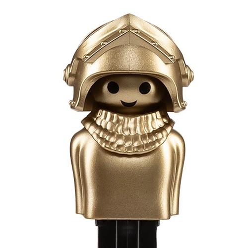 Playmobil PEZ Chevalier Or 50 Ans Exclusif Édition Limitée