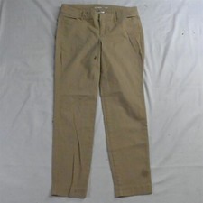 Old Navy Size 4 Khaki Pixie Mid Rise Skinny Ankle Stretch Womens Chino Pants