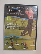Roger Fredericks Reveals Secrets To A Powerful Golf Swing DVD
