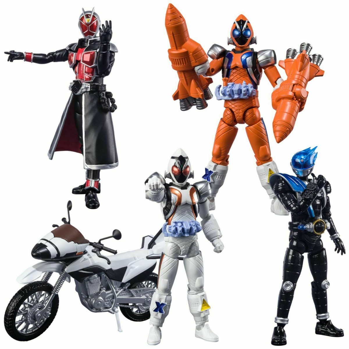 ドーパント　shodoセット SHODO-O 仮面ライダーW 園咲家セット【プレミアムバンダイ限定