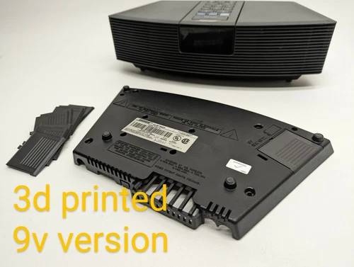 Replacement 3d Printed Battery Cover for Bose Wave Radio AWR1-1W 9v