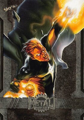 2023 UD Marvel Metal Universe Avengers Gold Parallel Pick your Hero 