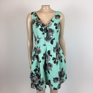 topshop turquoise dress