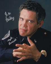 GW BAILEY signed autograph 20x25cm POLICE ACADEMY in person autograph COA