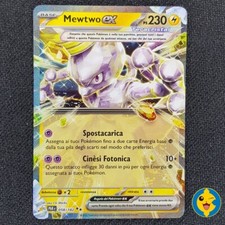 MEWTWO EX 058/182 - PAR Pokemon Paradosso Temporale nr 58 - ITALIANO - NEAR MINT