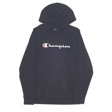 CHAMPION Hoodie Cotton Blend Jumper Sweatshirt Mens M